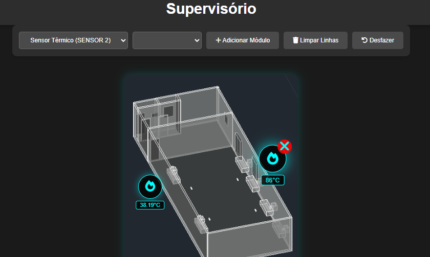 Supervisório de Leitura 3D